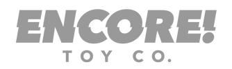 Encore Toy Co logo in grey