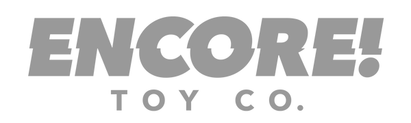 Encore Toy Co logo in grey